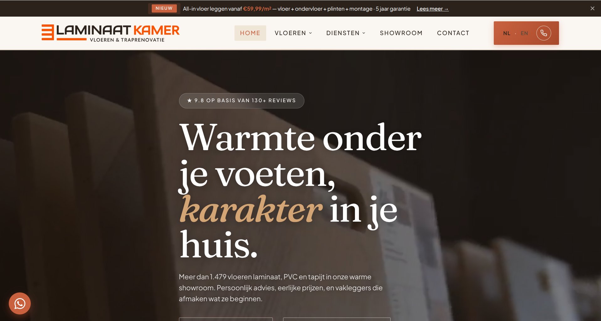 Wood flooring — Laminaatkamer catalog