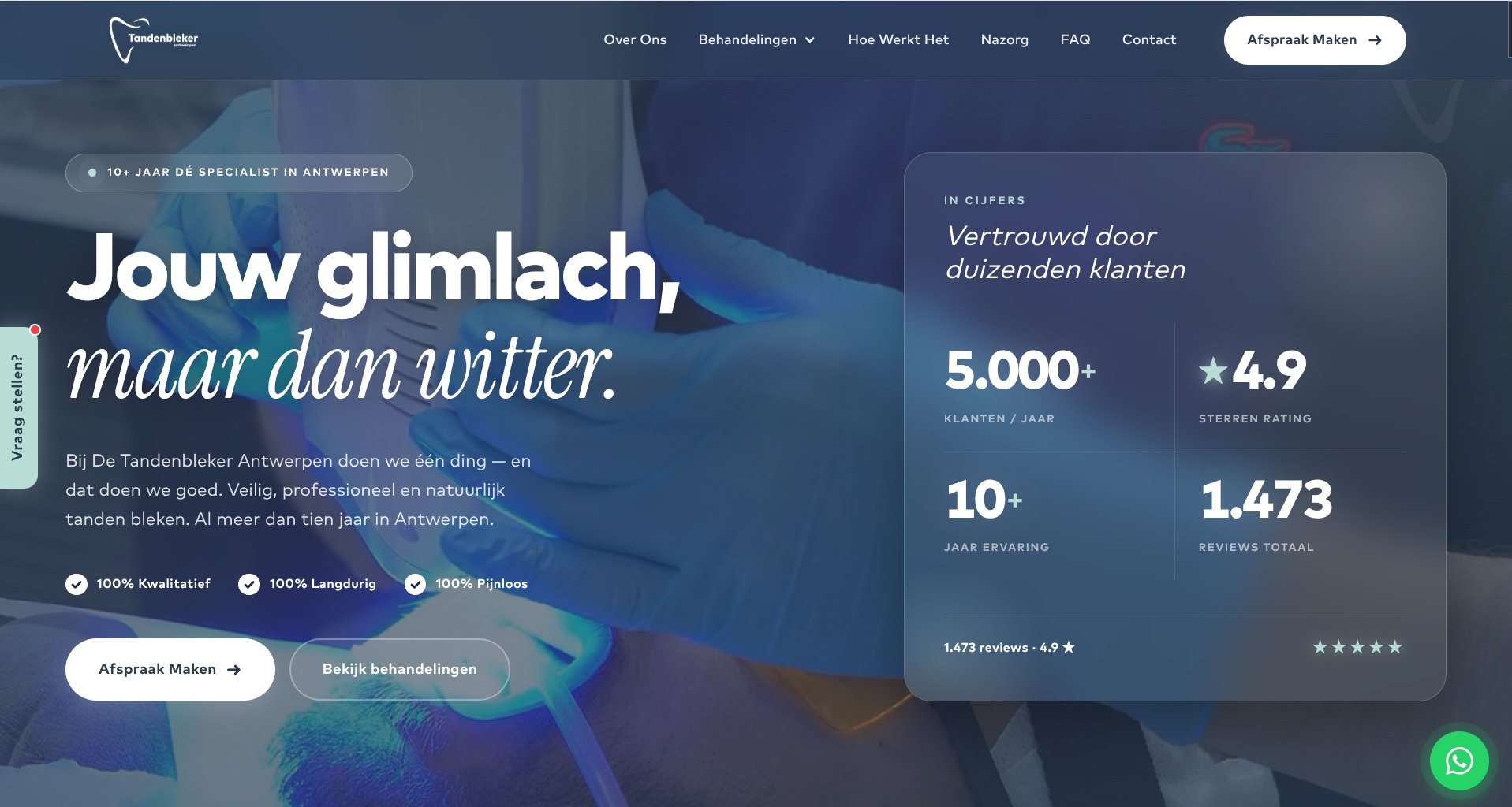 Modern dental clinic — De Tandenbleker Antwerpen
